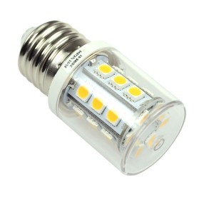 12/24V LED Lampe 2W, E27, warm weiss